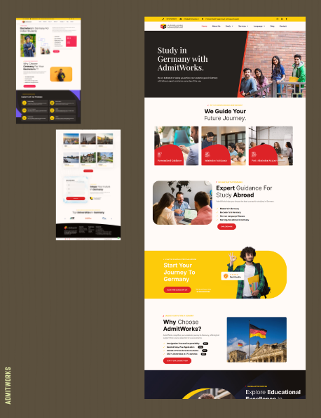 Admitworks website
